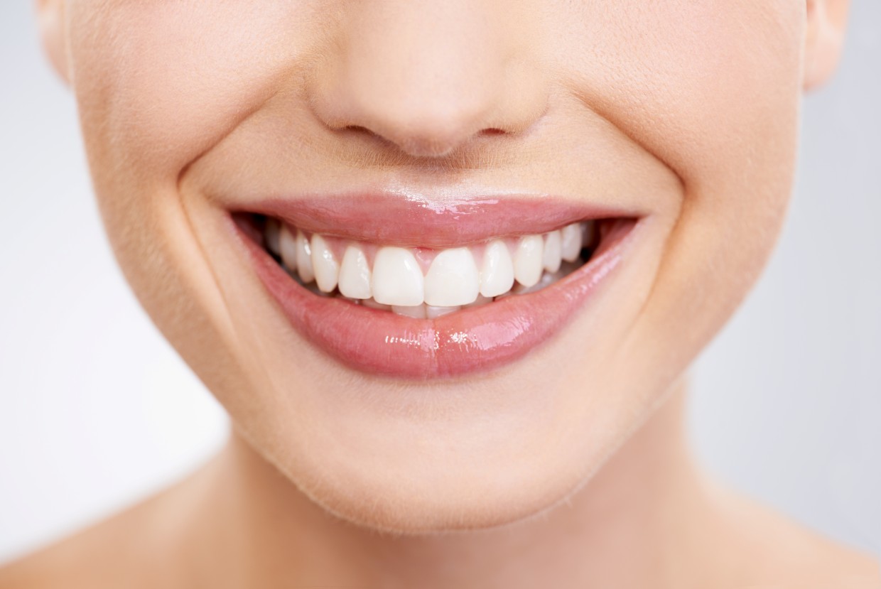 Close-up of a bright, healthy smile representing cosmetic dentistry in Collinsville, IL